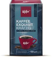 Кофе натуральный жаренный молотый KAFER Exquisit Kraftig 100% Арабіка (500 г)