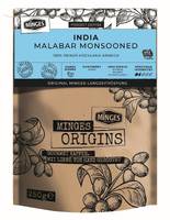 Кофе натуральный жареный в зернах Malabar Monsooned MINGES Origins 100% Арабика (250 г)