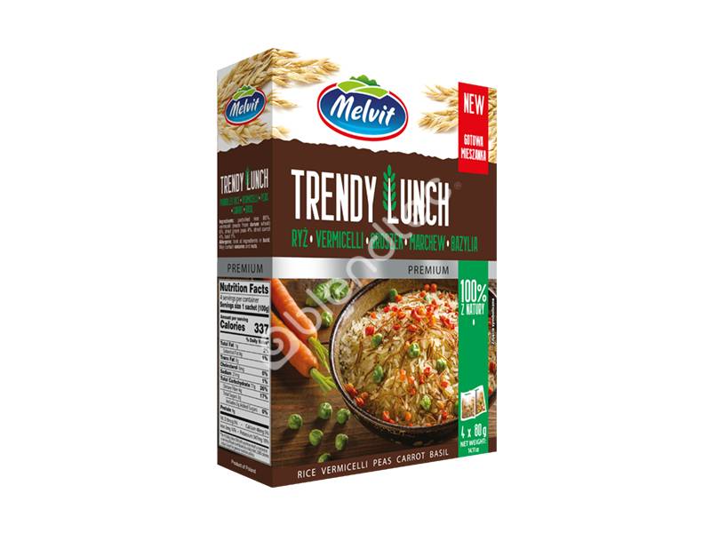 Trendy Lunch / Рис - Вермишель - Горох - Морковь - Базилик
