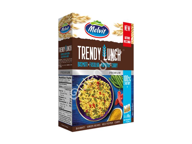 Trendy Lunch / Басмати - Фасоль - Паприка - Карри