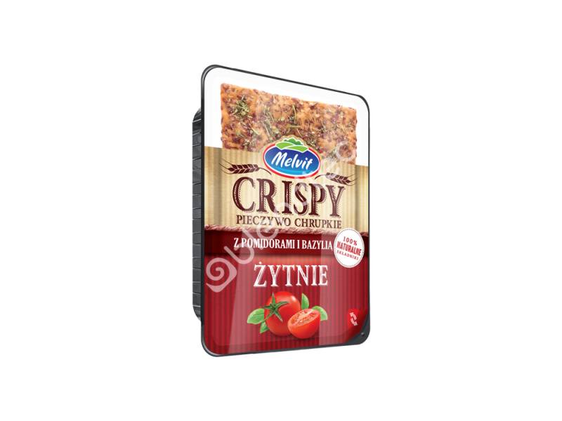 Хрустящие ржаные хлебцы Cripsy. Помидор-Базилик (85 г.)